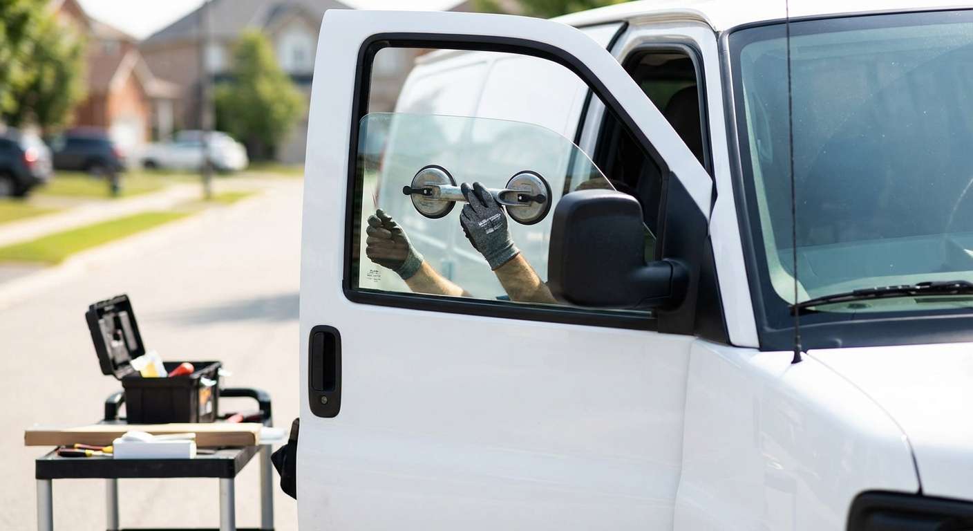 Vent Glass Replacement for Chevrolet Express Van 2003-2027 by Alexwindshield