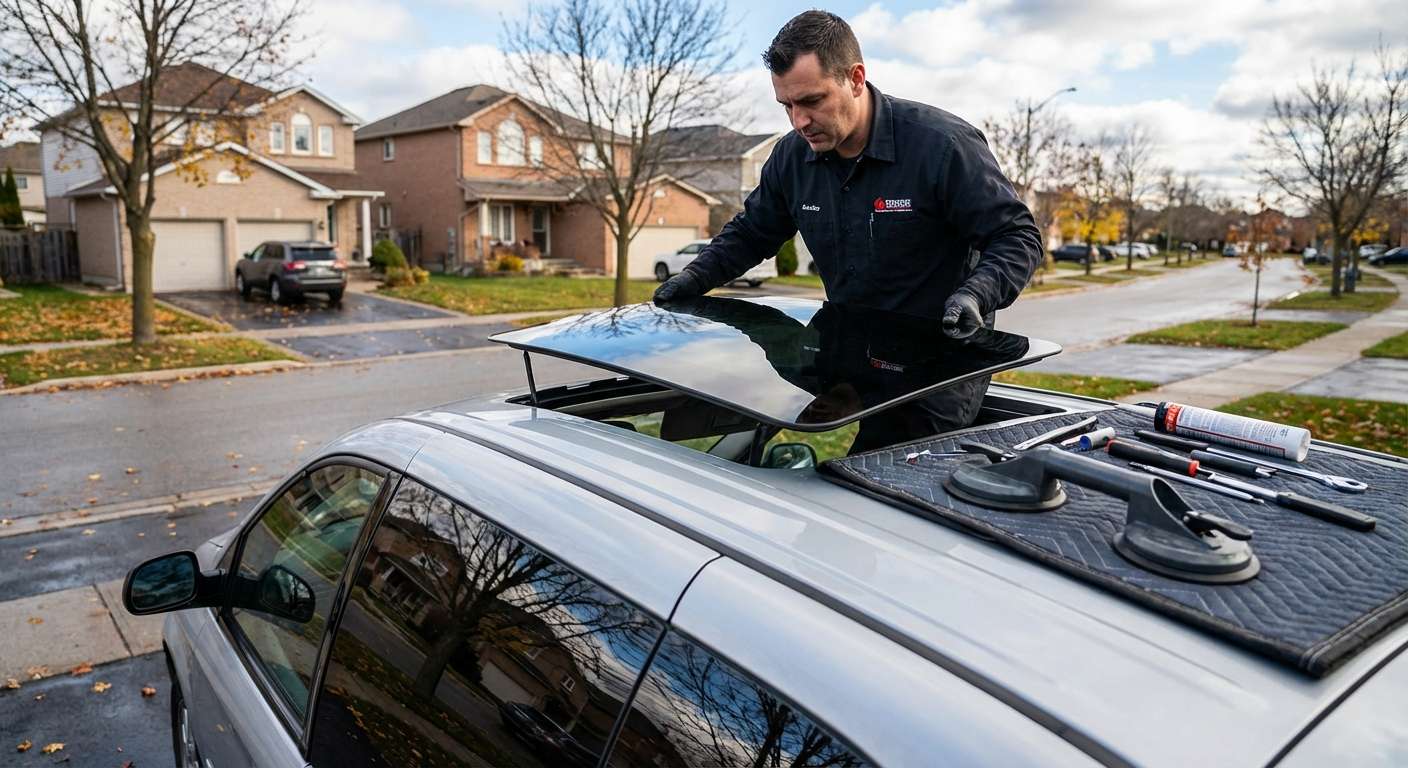 Sunroof Replacement for Chrysler Town & Country 2001-2007 by Alexwindshield