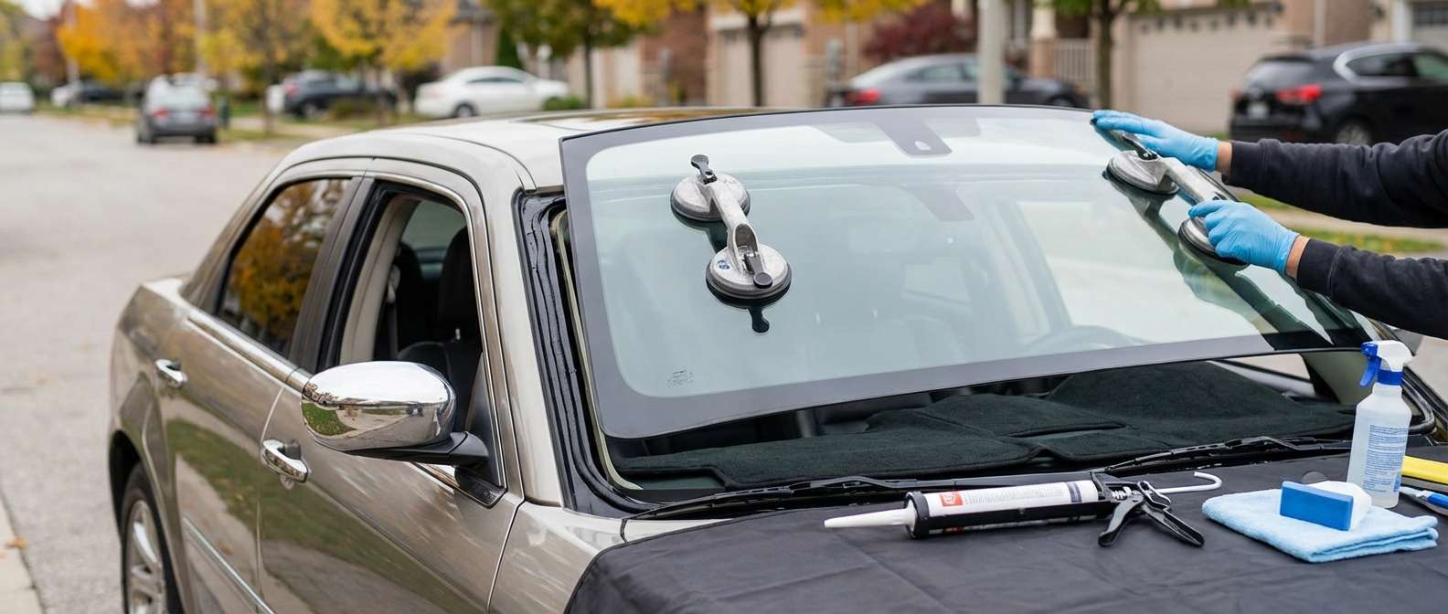 Windshield Replacement for Chrysler 300 2005-2010 by Alexwindshield
