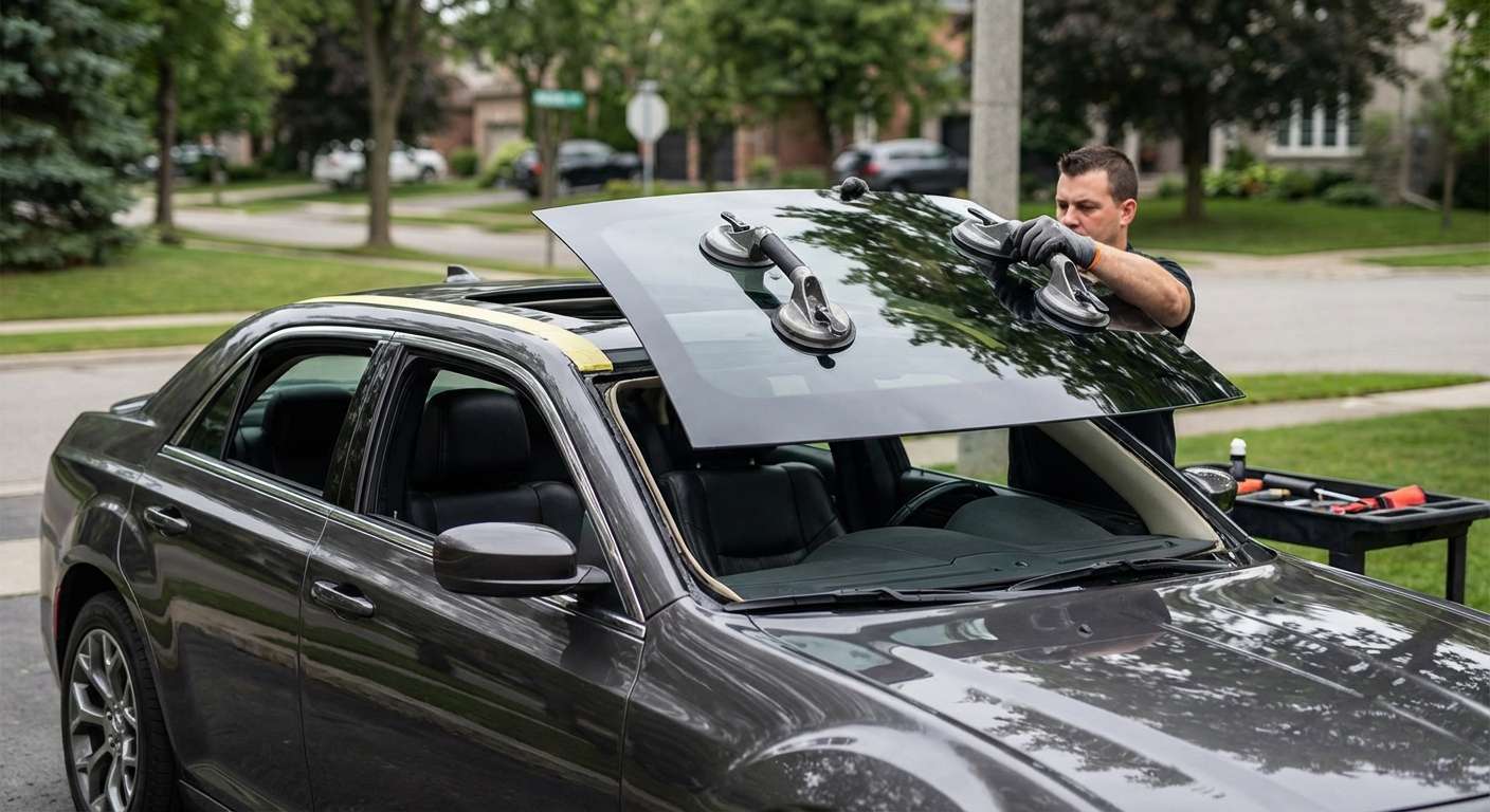 Sunroof Replacement for Chrysler 300 2011-2023 by Alexwindshield