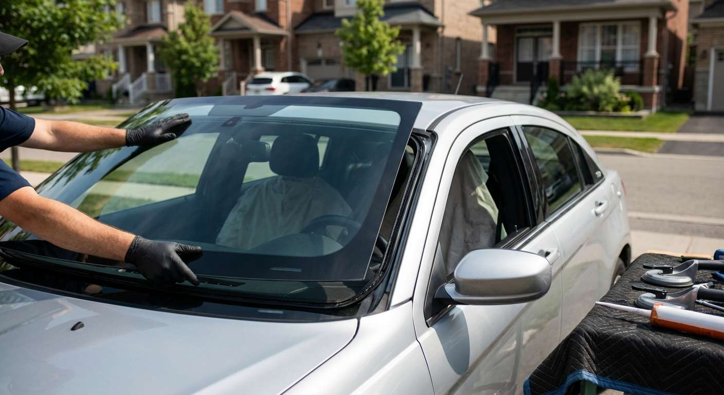 Windshield Replacement for Chrysler 200 2011-2014 by Alexwindshield