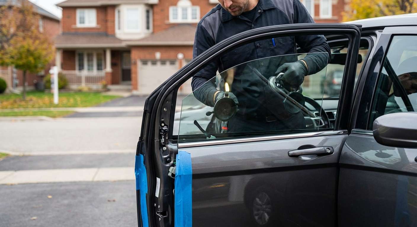 Door Glass Replacement for Chrysler 200 2011-2014 by Alexwindshield
