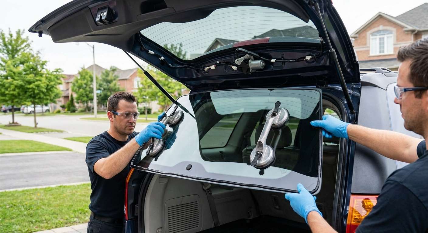 Back Glass Replacement for Chrysler Pacifica (SUV) 2004-2008 by Alexwindshield