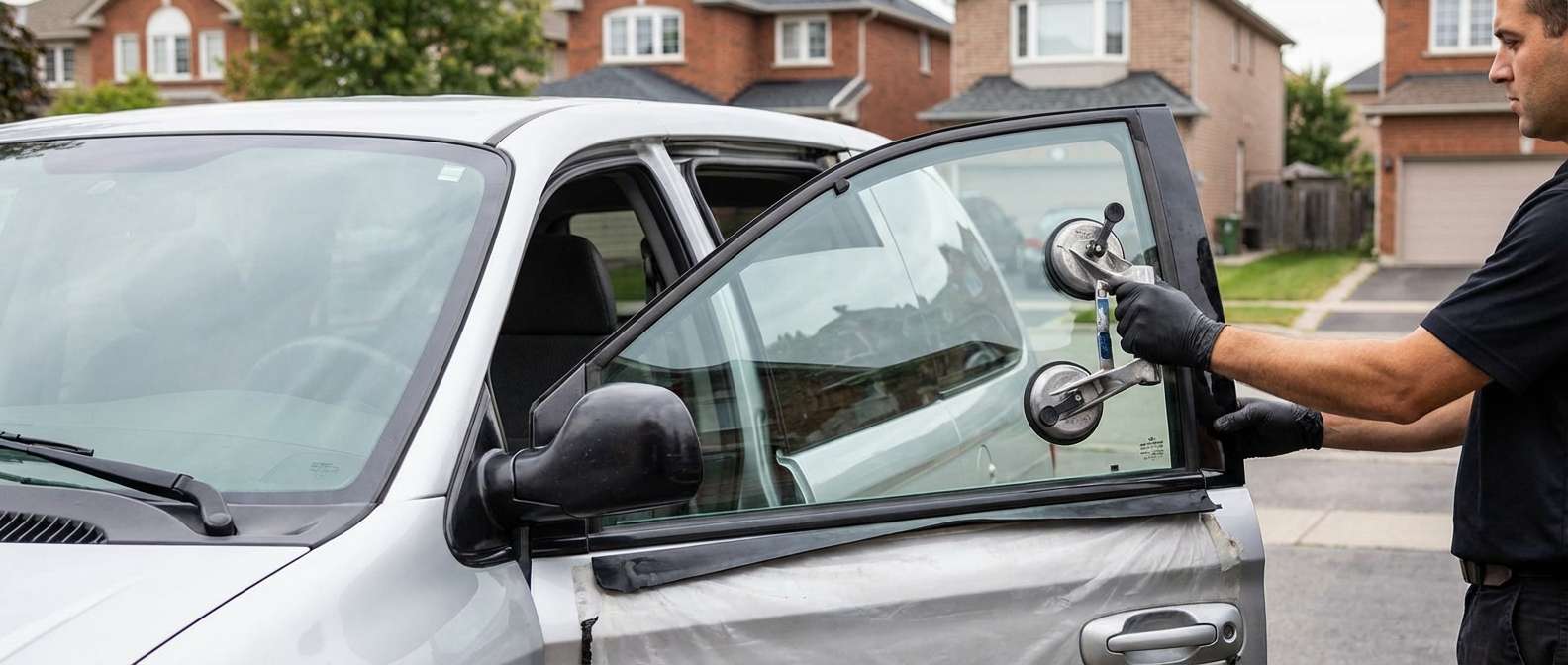 Door Glass Replacement for Dodge Grand Caravan 2001-2007 by Alexwindshield