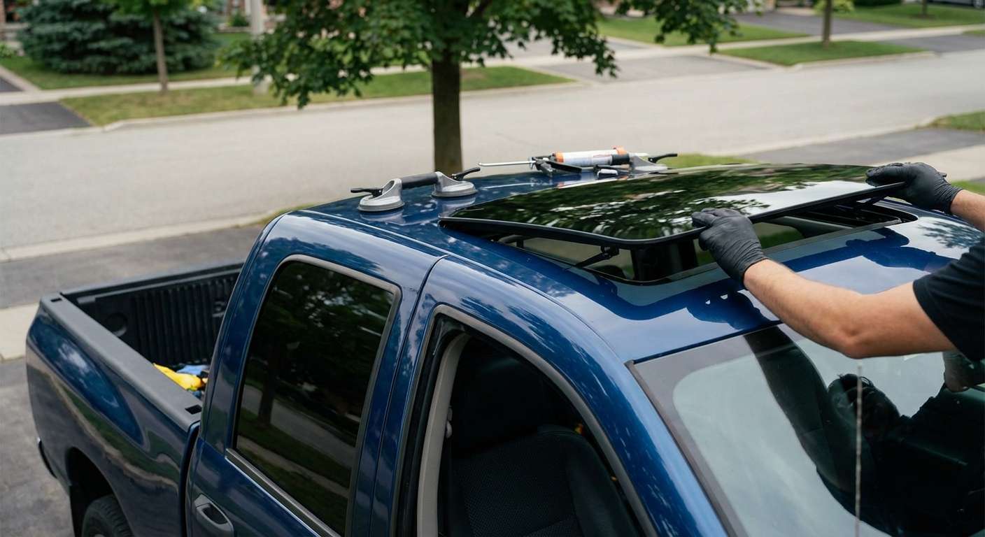 Sunroof Replacement for Dodge RAM 1500 2002-2008 by Alexwindshield