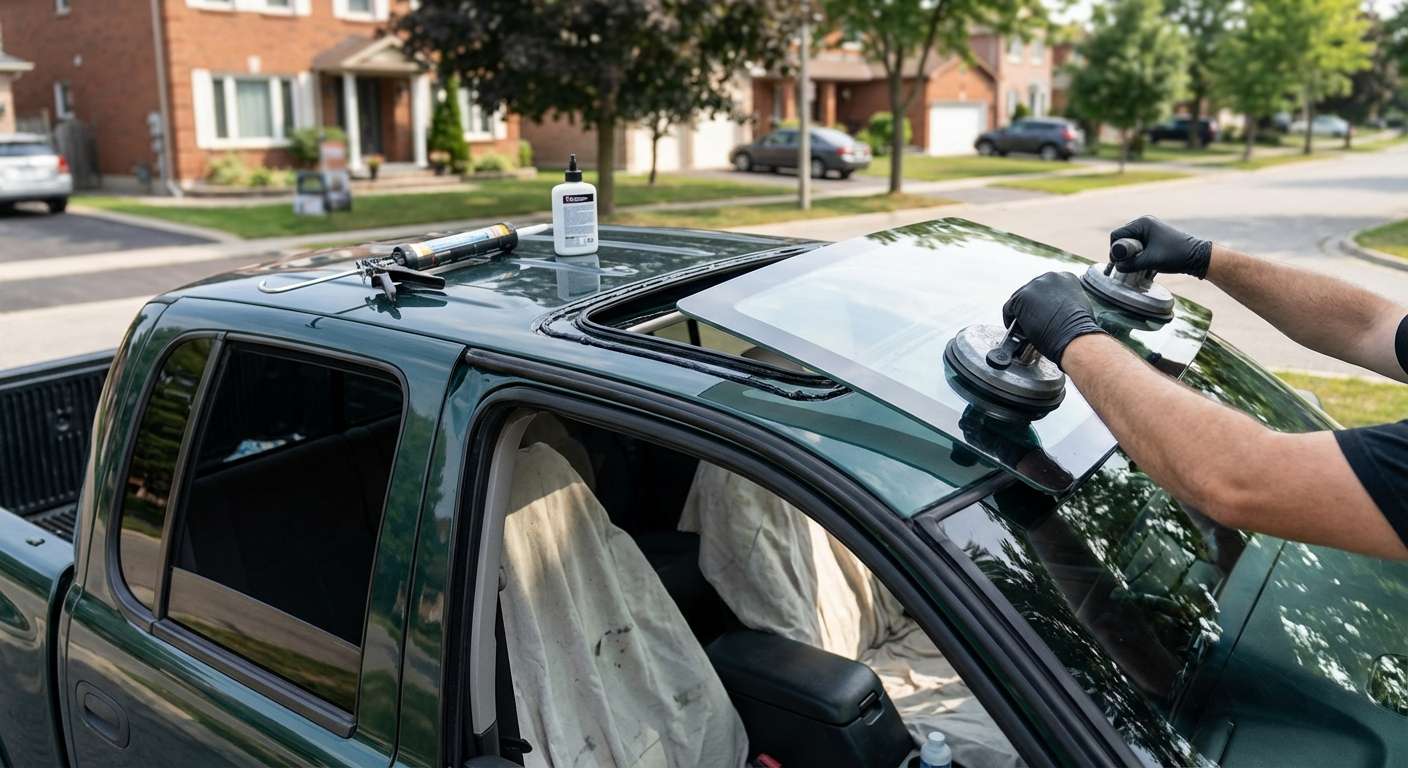 Sunroof Replacement for Dodge Dakota 2000-2004 by Alexwindshield
