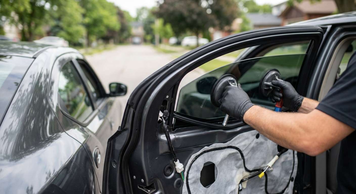 Vent Glass Replacement for Dodge Charger 2006-2010 by Alexwindshield
