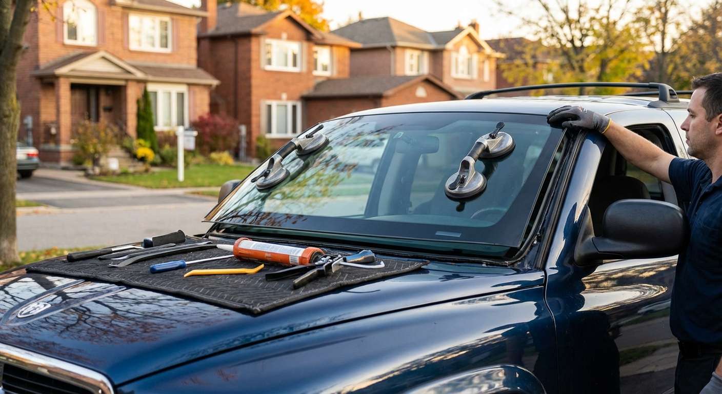 Windshield Replacement for Dodge Durango 1998-2003 by Alexwindshield