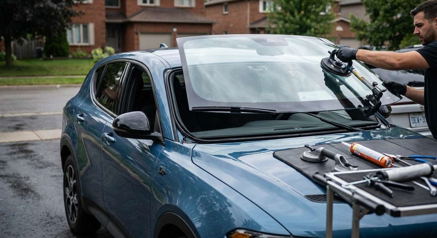 Windshield Replacement for Dodge Hornet 2023-2027 by Alexwindshield