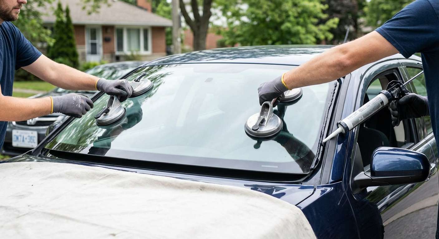 Windshield Replacement for Dodge Avenger 2008-2014 by Alexwindshield