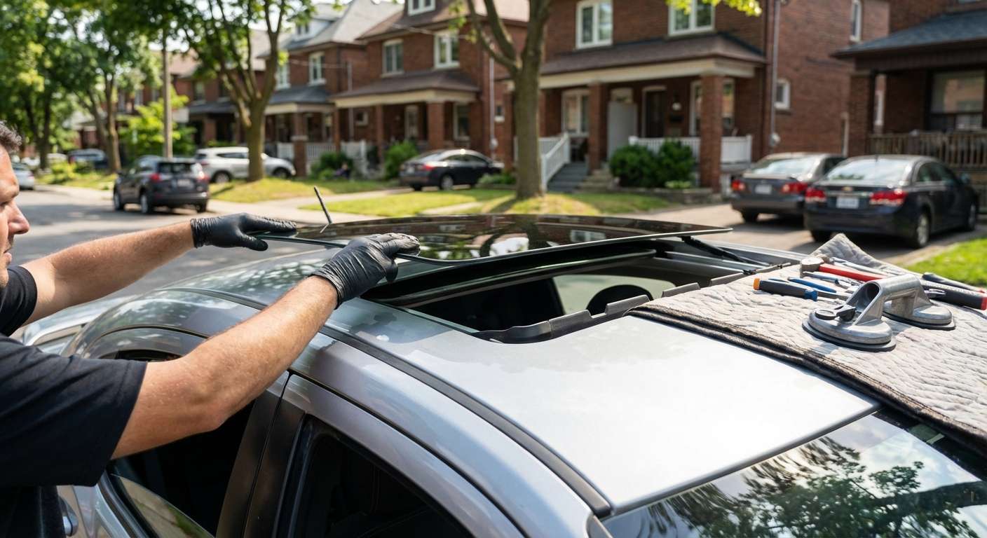 Sunroof Replacement for Dodge Avenger 2008-2014 by Alexwindshield