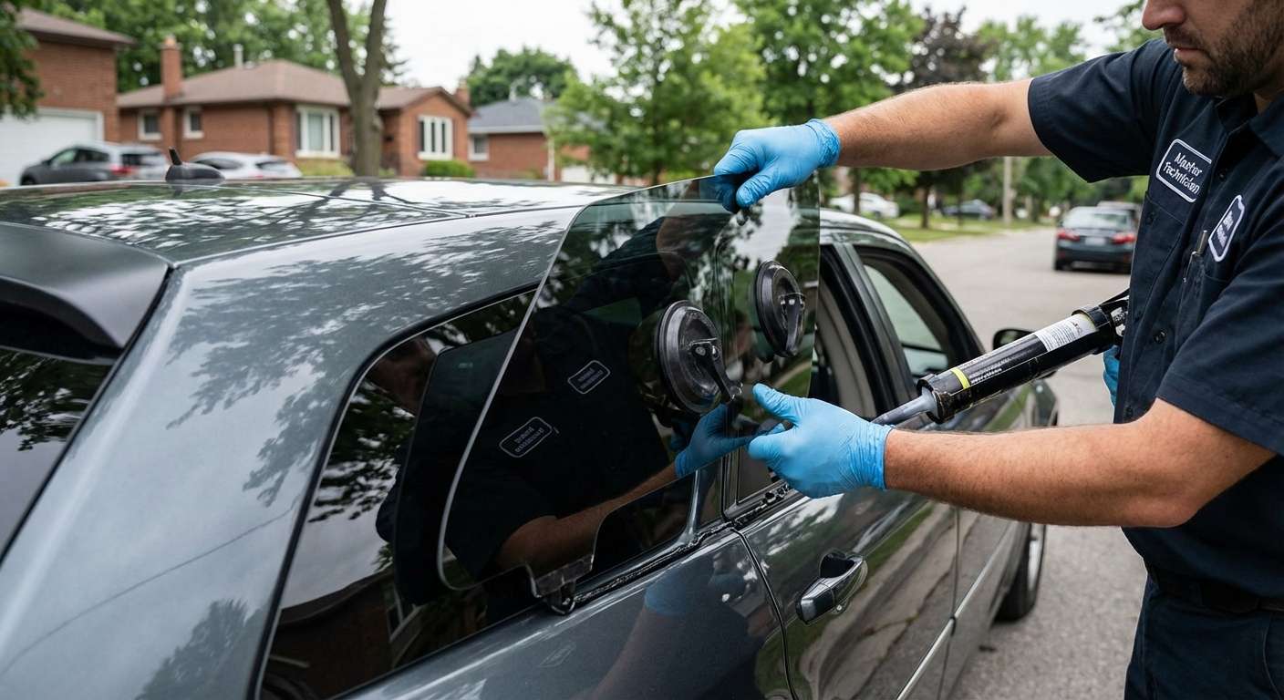 Quarter Glass Replacement for Dodge Magnum 2005-2008 by Alexwindshield