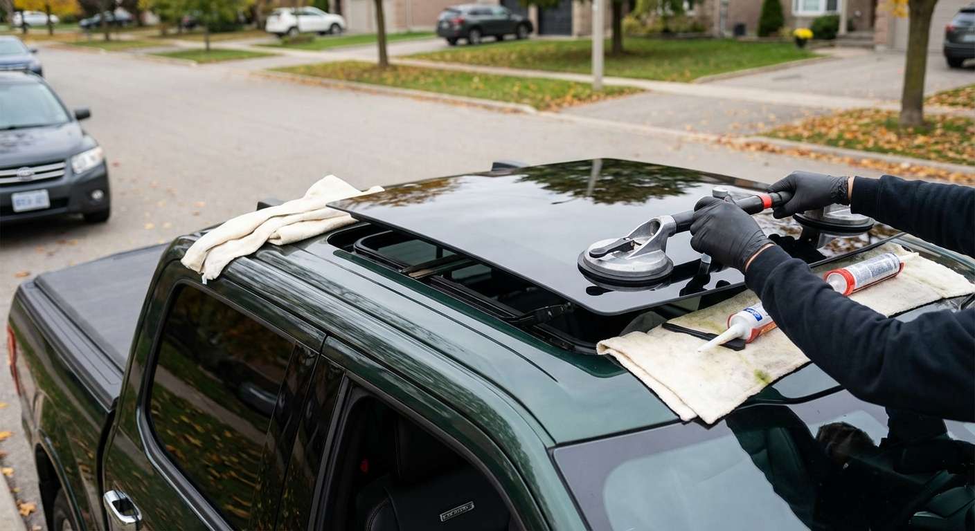 Sunroof Replacement for Ford F-150 1997-2003 by Alexwindshield