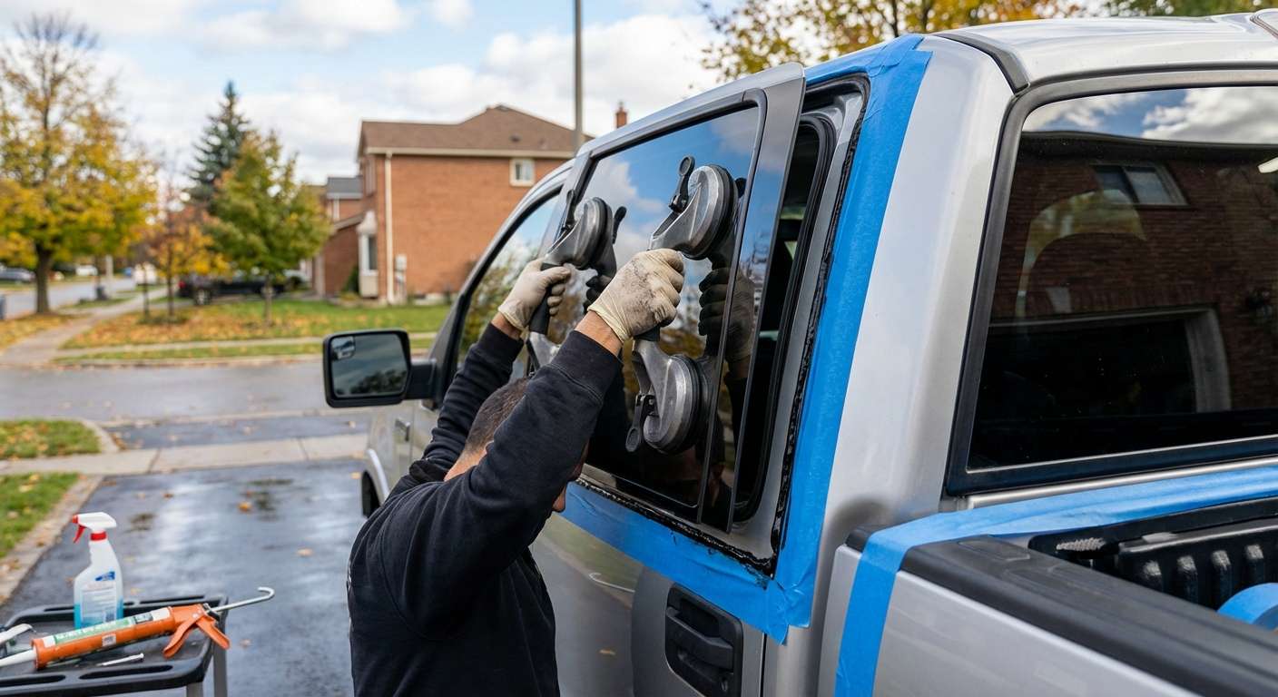 Quarter Glass Replacement for Ford F-150 2004-2008 by Alexwindshield