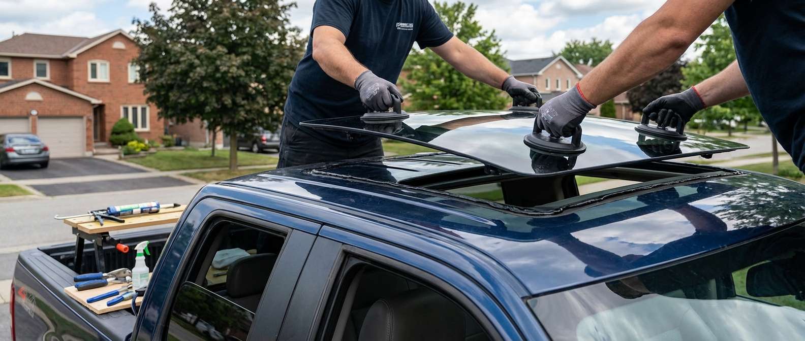 Sunroof Replacement for Ford F-150 2004-2008 by Alexwindshield