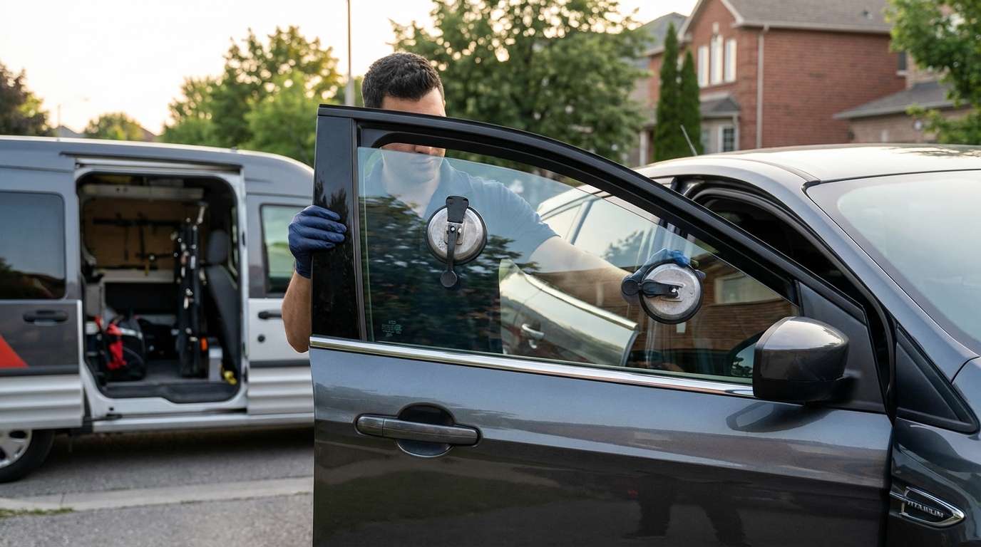 Door Glass Replacement for Ford Escape 2013-2019 by Alexwindshield