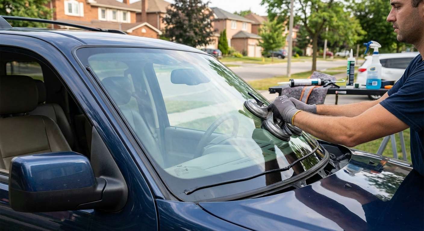 Windshield Replacement for Ford Explorer 2006-2010 by Alexwindshield