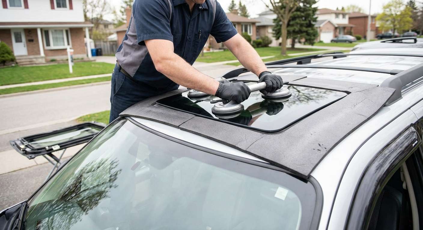 Sunroof Replacement for Ford Explorer 2006-2010 by Alexwindshield