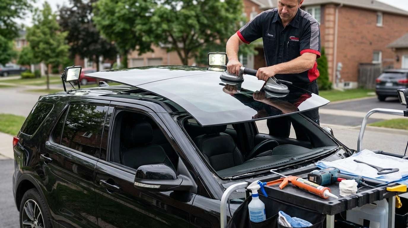 Sunroof Replacement for Ford Explorer 2011-2019 by Alexwindshield