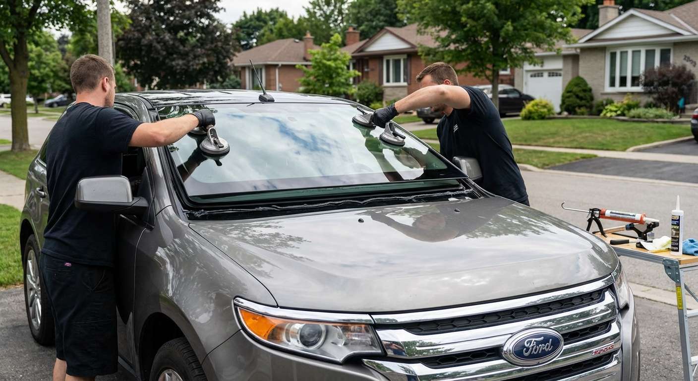 Windshield Replacement for Ford Edge 2007-2014 by Alexwindshield