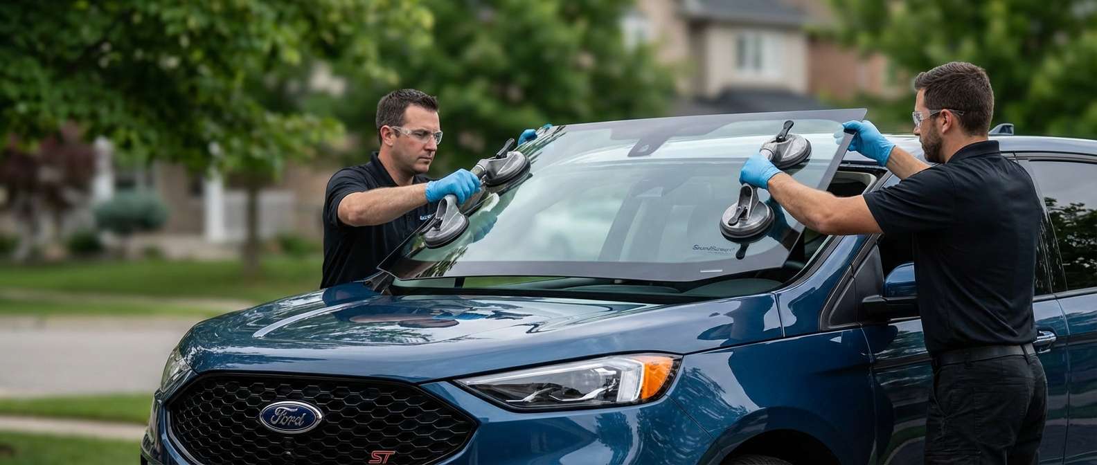 Windshield Replacement for Ford Edge 2015-2024 by Alexwindshield