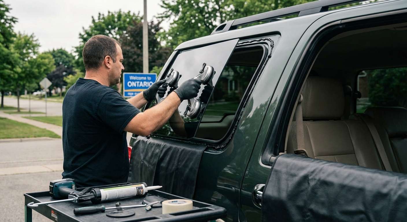 Vent Glass Replacement for Ford Expedition 2003-2006 by Alexwindshield