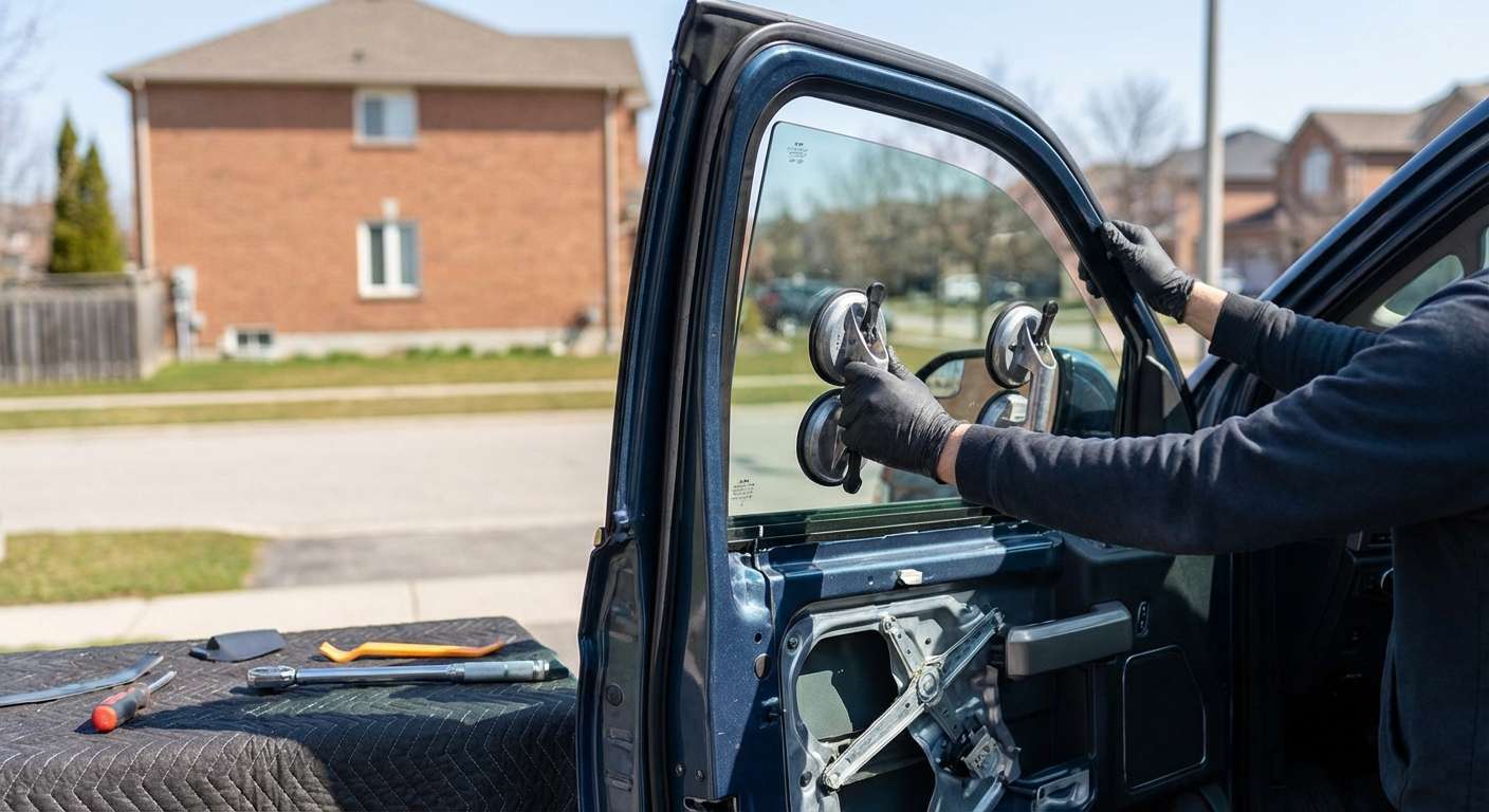 Door Glass Replacement for Ford Expedition 2007-2017 by Alexwindshield