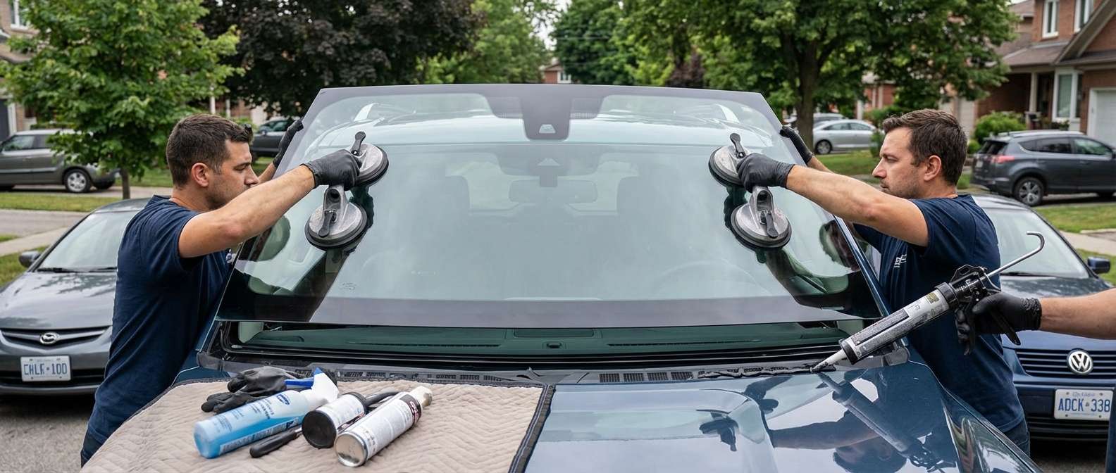 Windshield Replacement for Ford Expedition 2018-2024 by Alexwindshield