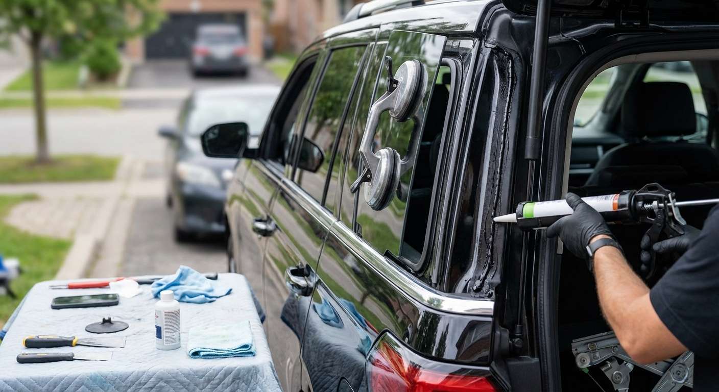Vent Glass Replacement for Ford Expedition 2025-2027 by Alexwindshield