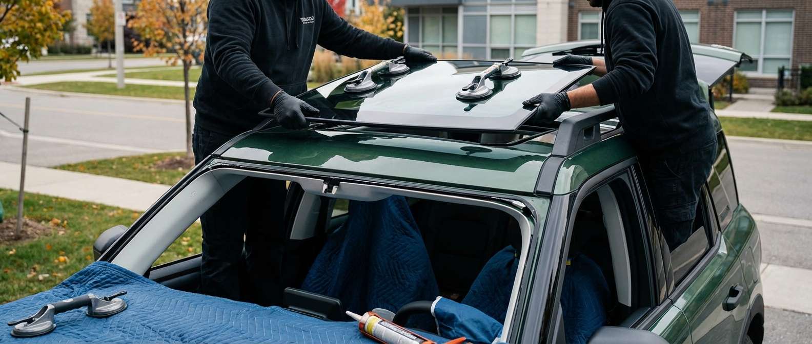 Sunroof Replacement for Ford Bronco Sport 2021-2027 by Alexwindshield