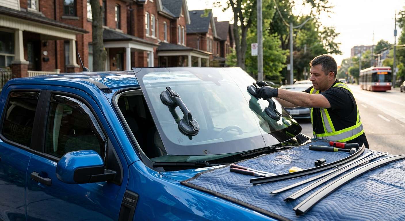 Windshield Replacement for Ford Maverick 2022-2027 by Alexwindshield